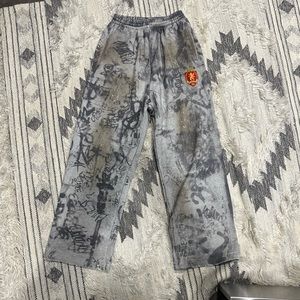 Balenciaga Gray skater sweatpants